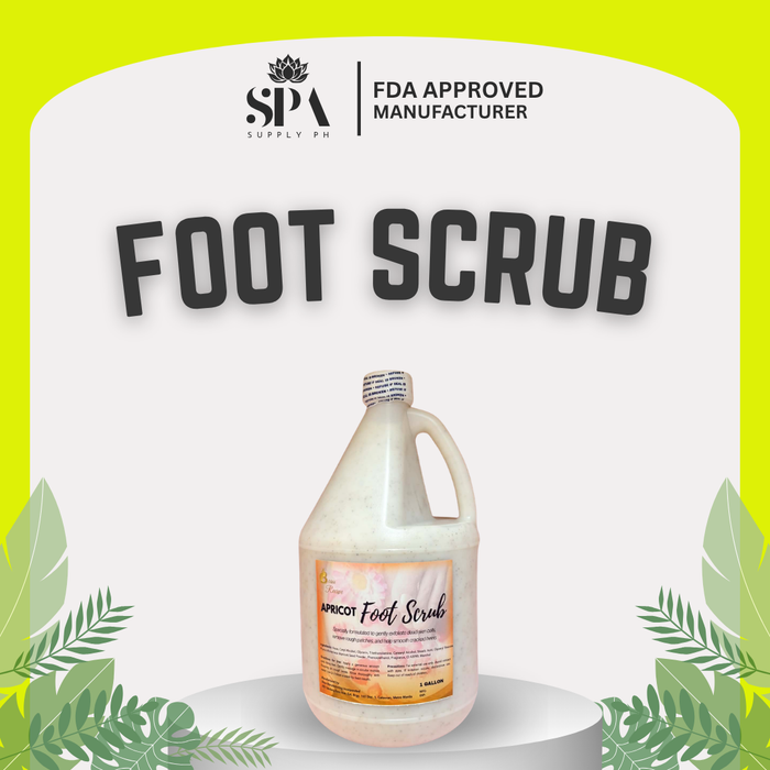Correct photo - Apricot Foot Scrub (Gallon) - FOOT SCRUB GALLON