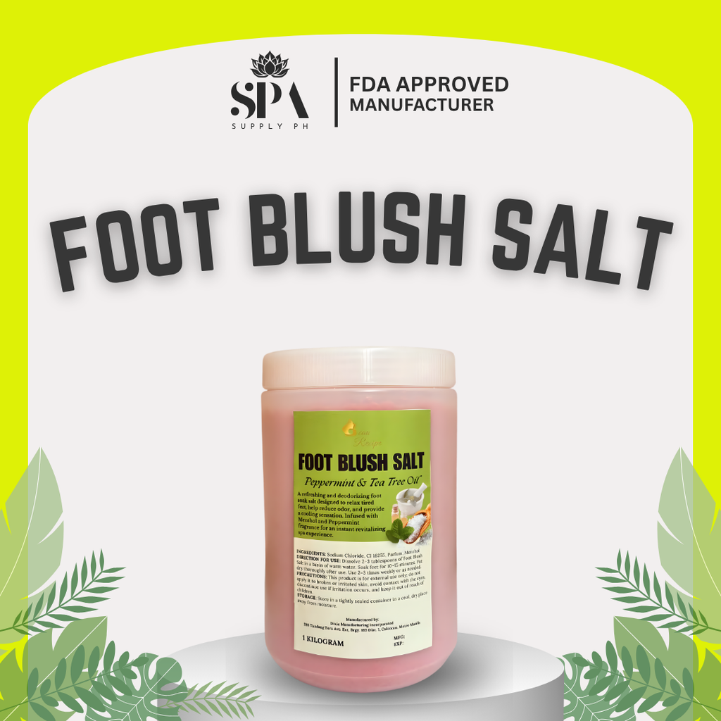 Correct photo - Foot Blush Salt (Kilo) - 1KG FOOT BLUSH SALT