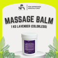 Correct photo - Massage Balm Lavender Colorless - 1KG MASSAGE BALM LAVENDER