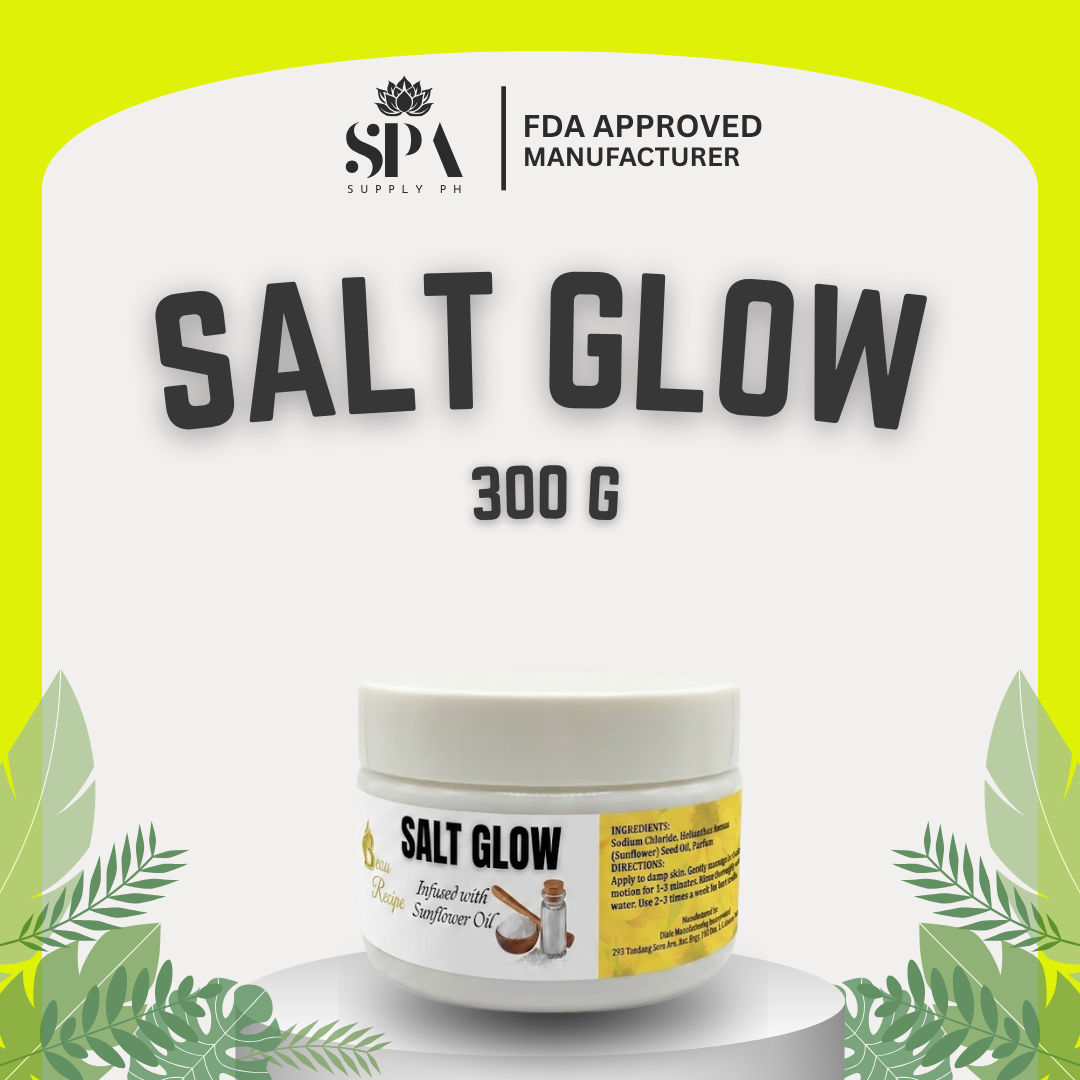 Correct photo - Salt Glow Infused w/ Sunflower Oil - 300G SALT GLOW