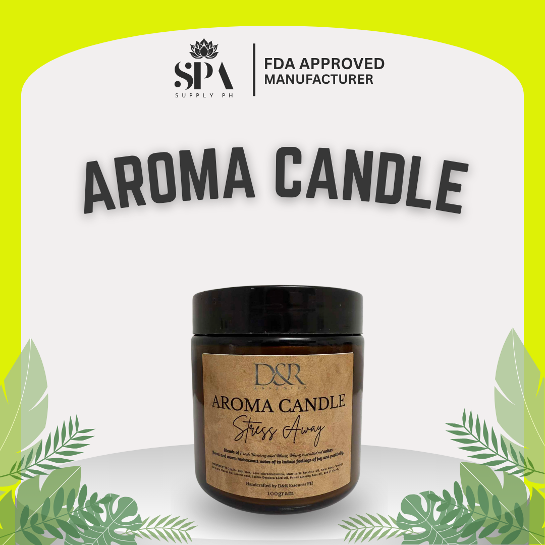 Correct photo - Aroma Candle 150g with Box - AROMA CANDLE