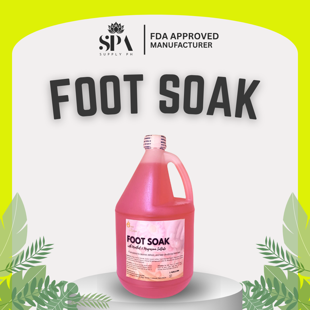 Correct photo - Foot Soak Liquid (Gallon) - GALLON FOOT SOAK