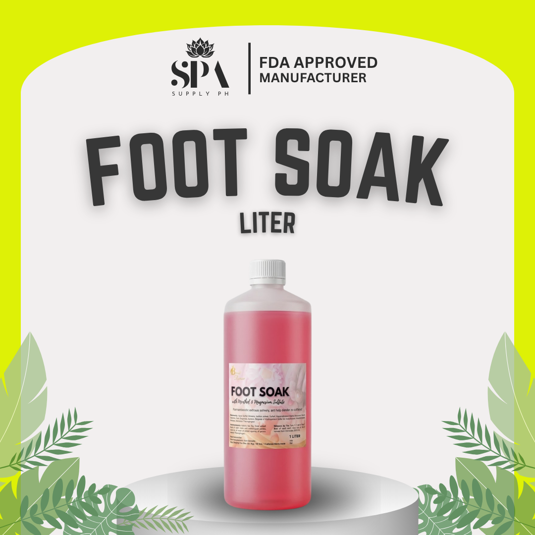 Correct photo - Foot Soak Liquid - LITER FOOT SOAK