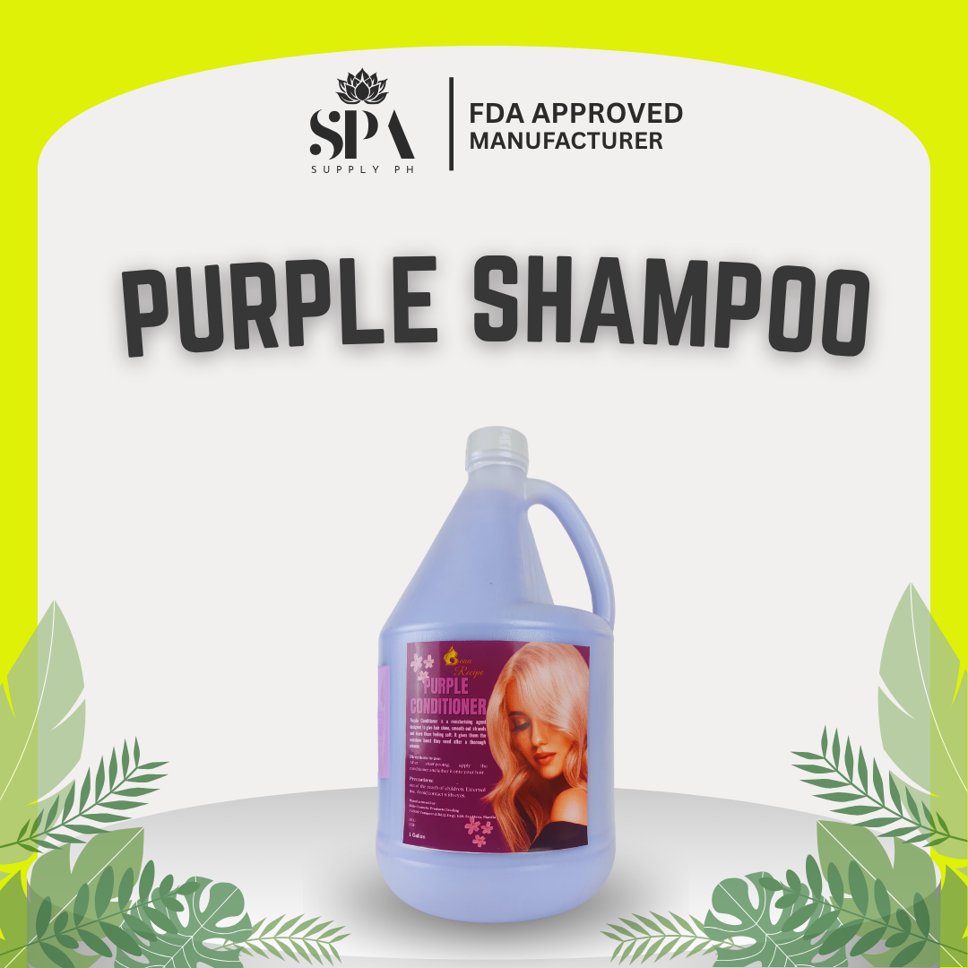 Correct photo - Purple Shampoo (Gallon) - PURPLE SHAMPOO GAL