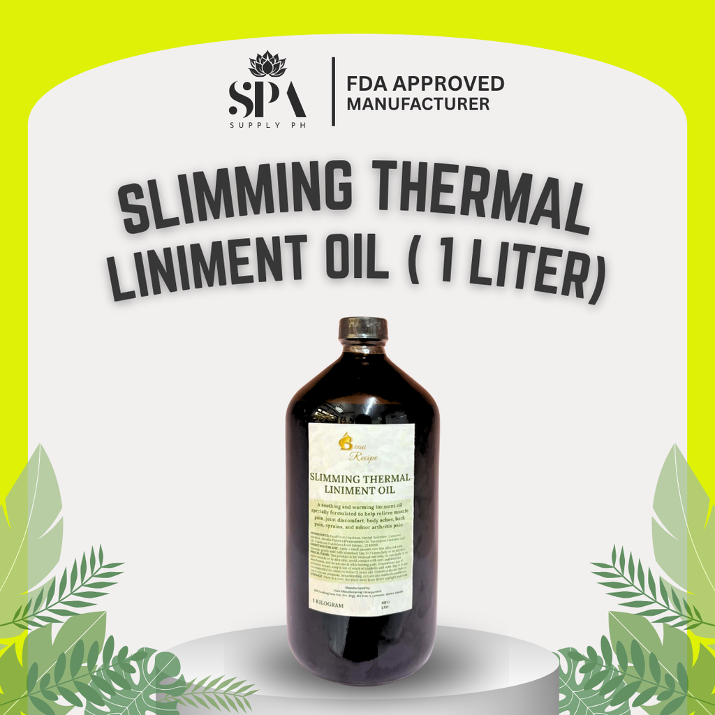 Correct photo - Slimming Thermal Liniment Oil Liter - SLIMMING THERMAL LINIMENT OIL 1L
