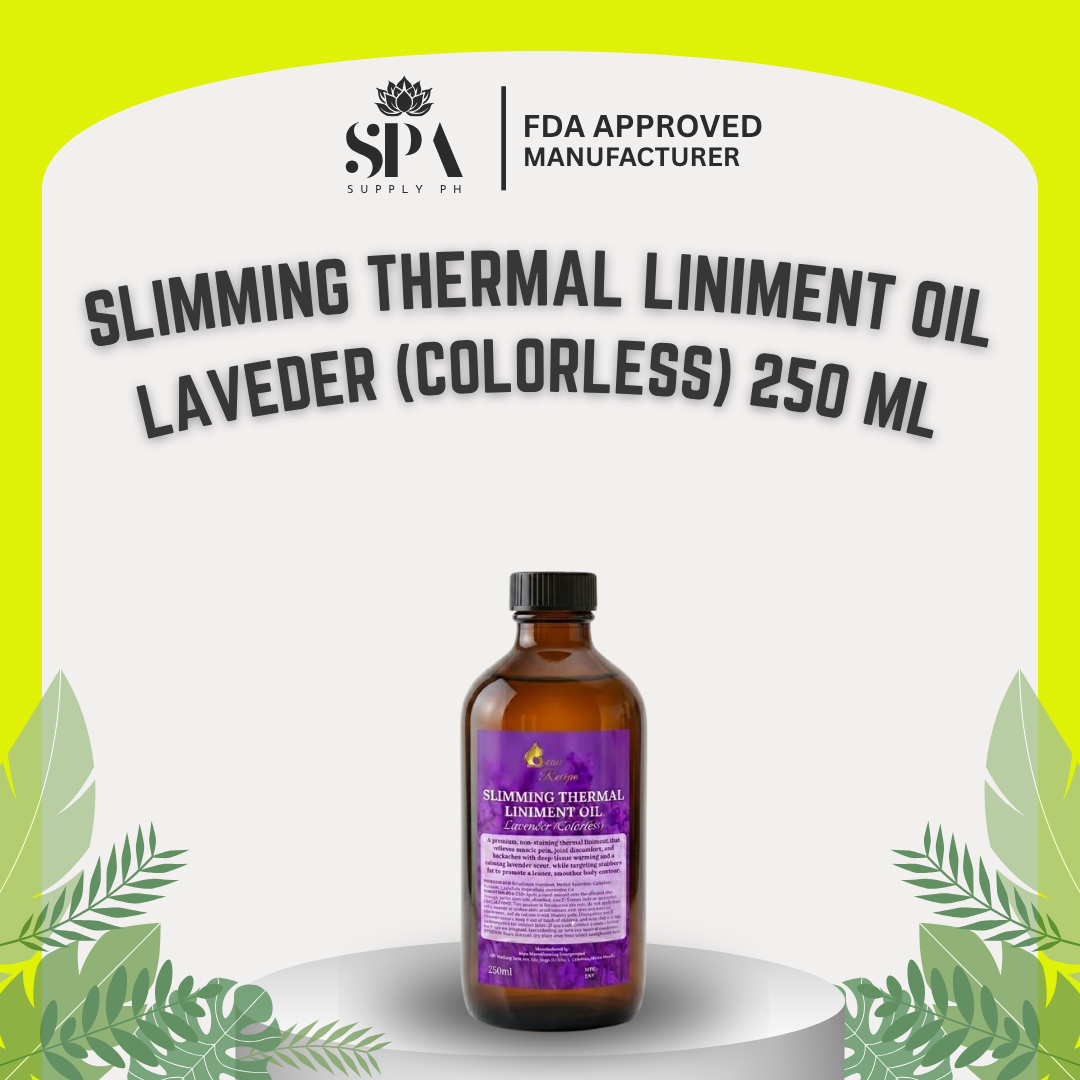 Correct photo - Slimming Thermal Liniment Oil Liter - SLIMMING THERMAL LINIMENT OIL LAVENDER 250M_