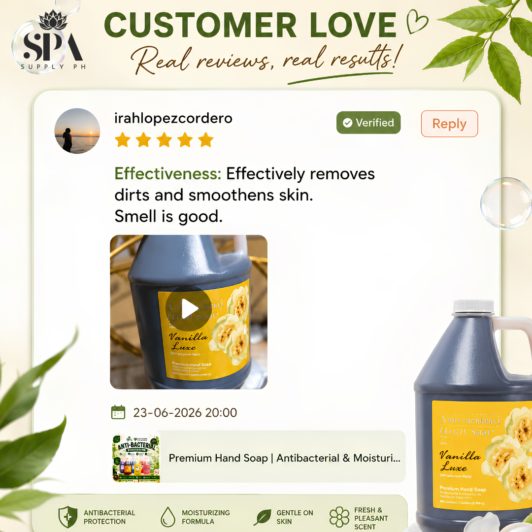 Hand soap customer review