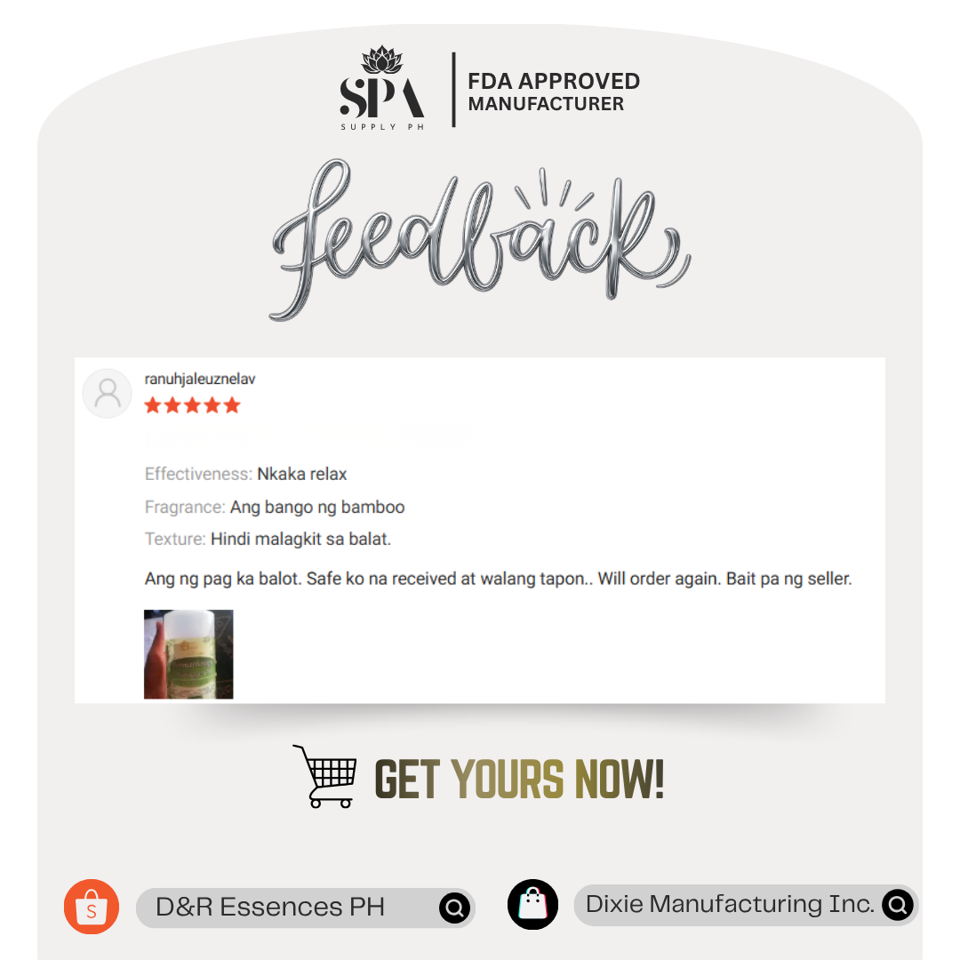 Massage oil customer review