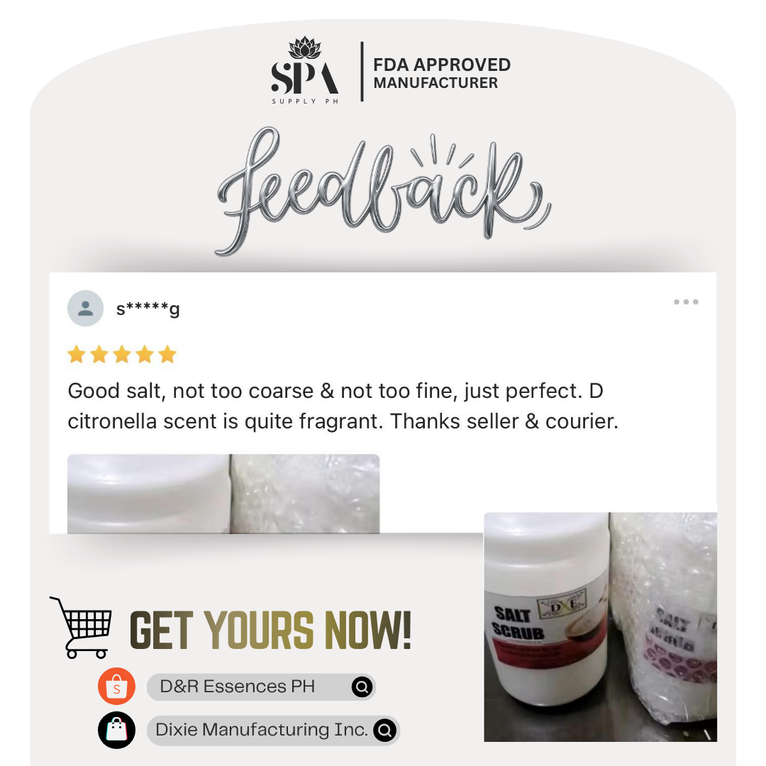Salt scrub customer review